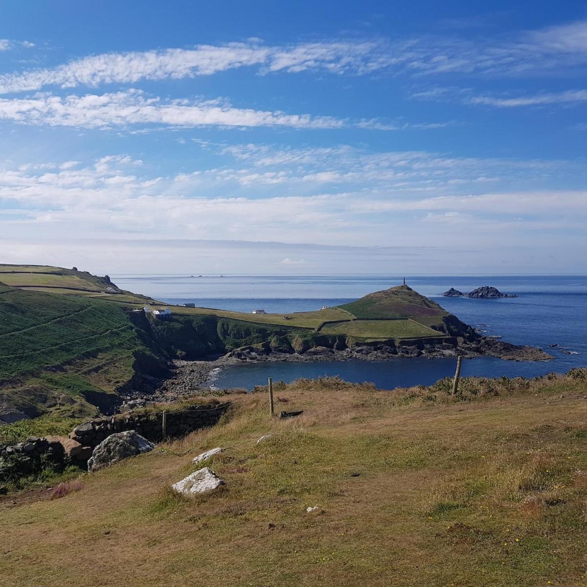 Cape Cornwall Pod With Vast Sea Views セント・ジャスト エクステリア 写真