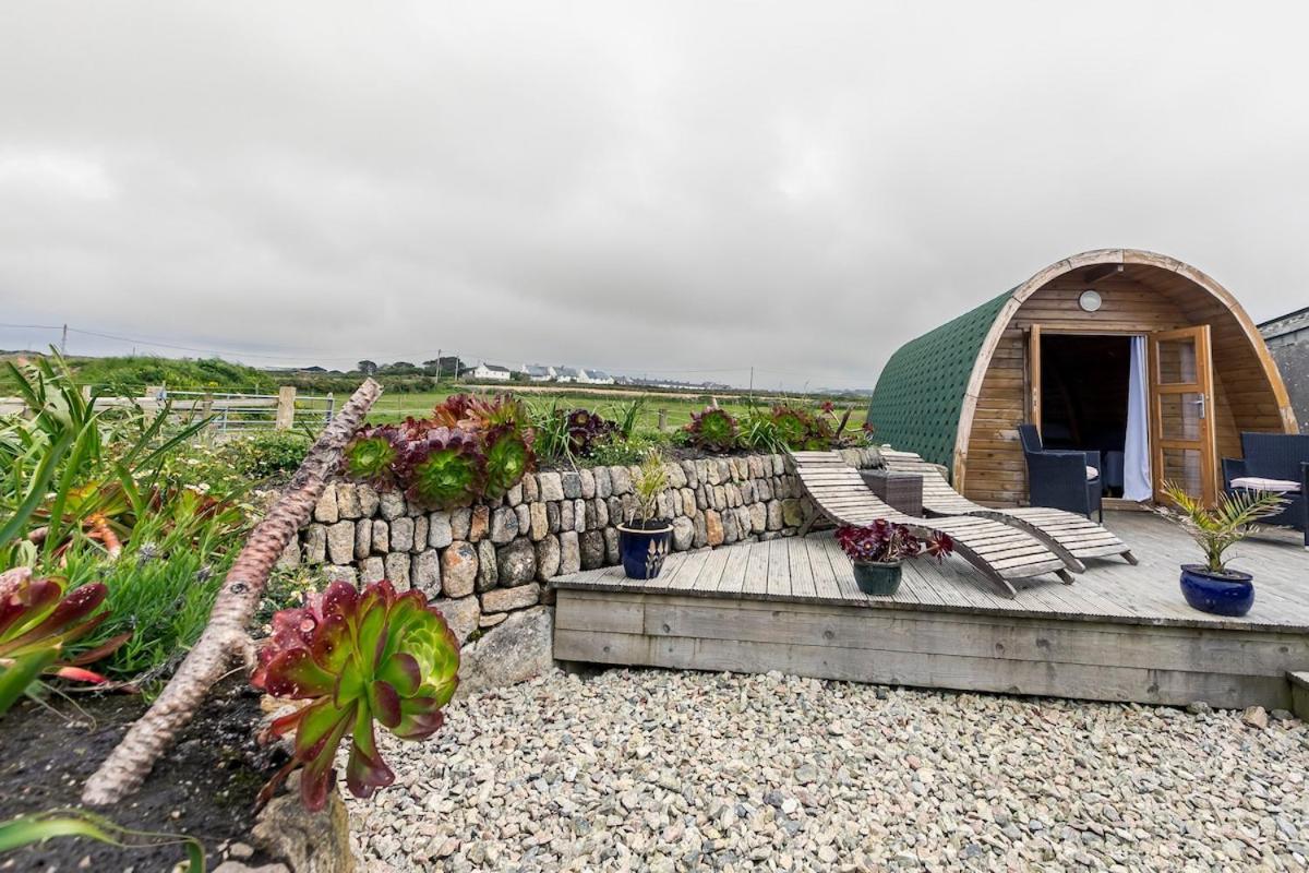Cape Cornwall Pod With Vast Sea Views セント・ジャスト エクステリア 写真