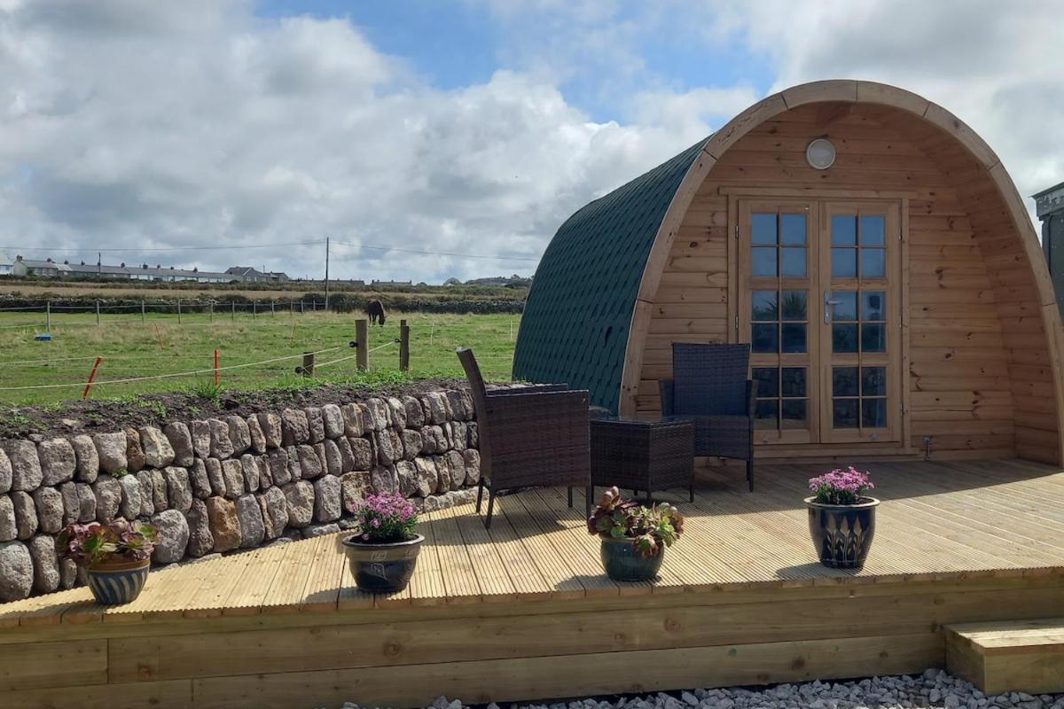 Cape Cornwall Pod With Vast Sea Views セント・ジャスト エクステリア 写真