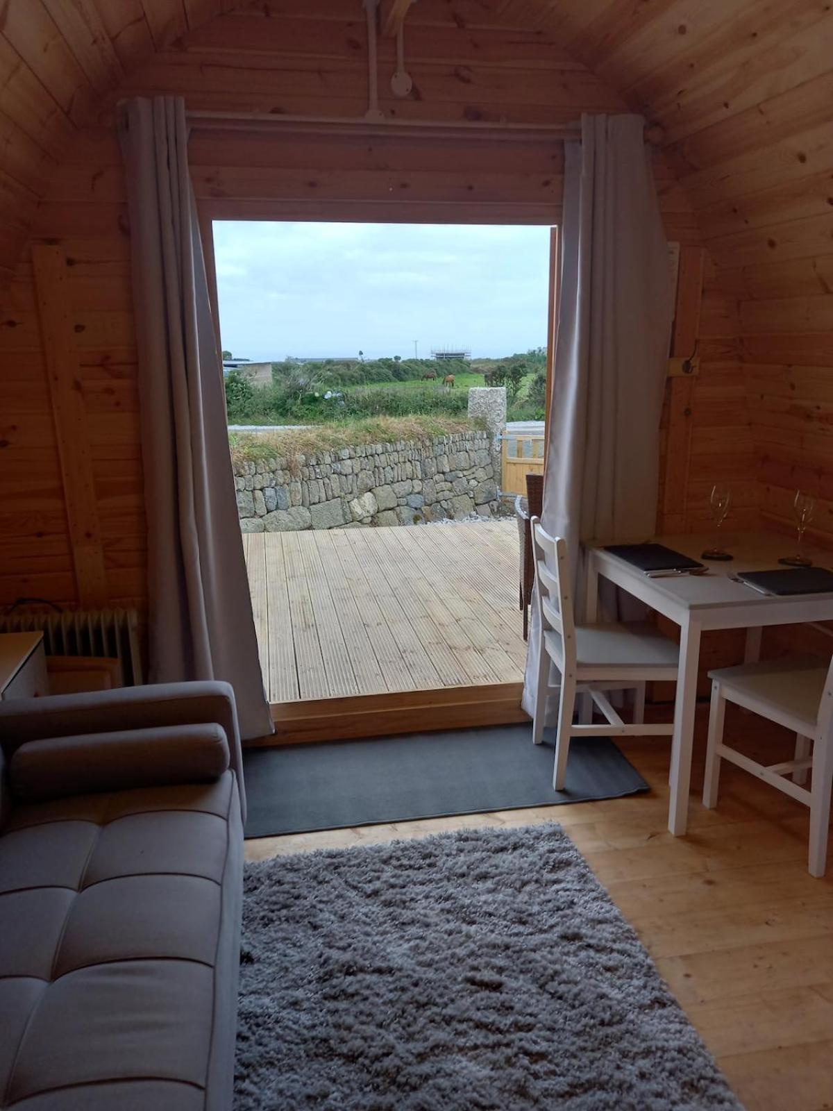 Cape Cornwall Pod With Vast Sea Views セント・ジャスト エクステリア 写真