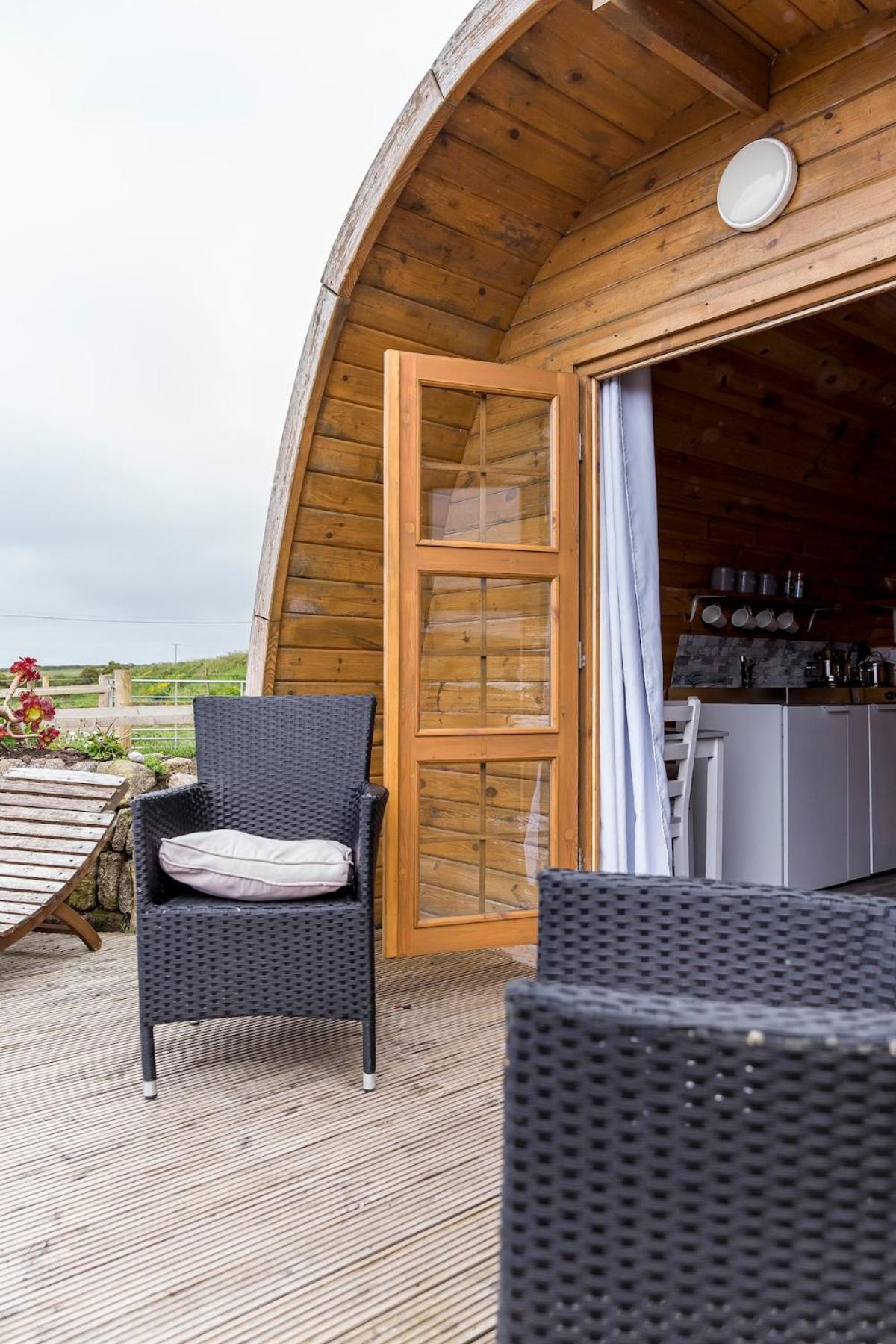 Cape Cornwall Pod With Vast Sea Views セント・ジャスト エクステリア 写真